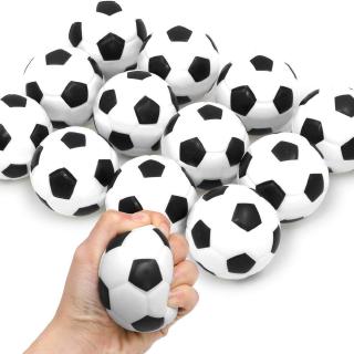 1PCS Simulation Relieves Stress Football Exercise Soft Toy Ball Squuze Small Elastic Stress F6L4