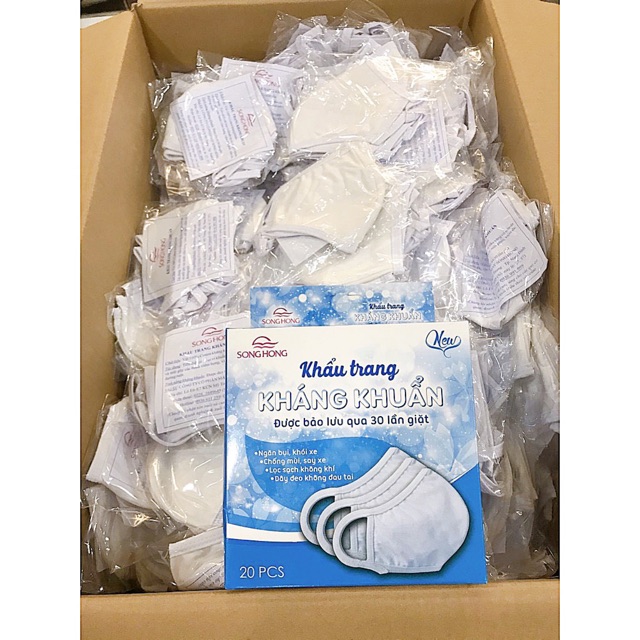 Khẩu Trang Vải Kháng Khuẩn SONGHONG - Giặt Tái Sử Dụng 30 Lần - (1 chiếc) | BigBuy360 - bigbuy360.vn