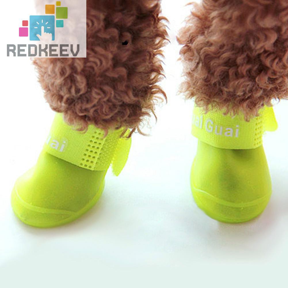 Giày Bốt Chống Nước Chống Trượt 1.13 Cho Thú Cưng