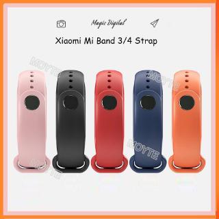 Dây đeo silicone thay thế cho Xiaomi Mi Band 3 4