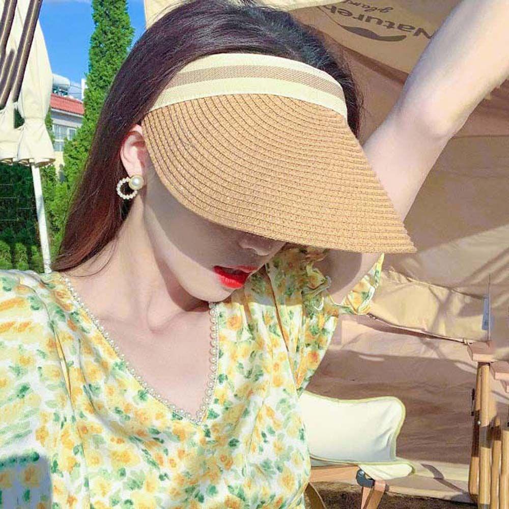 Nón Tai Bèo Vành Rộng Đục Lỗ Chống Nắng Thời Trang Mùa Hè WMES15H