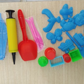 Set Đồ Chơi - Bộ Khuôn, Cát Động Lực, Cát Dẻo Tạo Hình Cho Bé Yêu