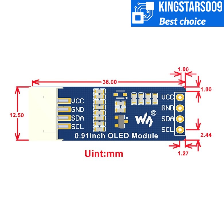 Màn hình OLED 0.91&quot;