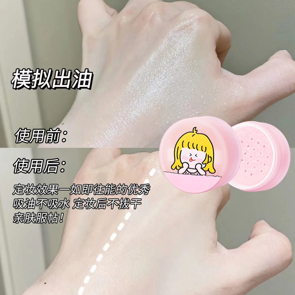 Phấn Phủ Màu Lì Lâu Trôi Kiềm Dầu Làm Sáng Da Trong Suốt