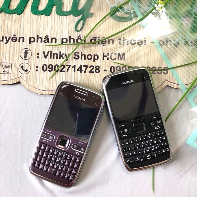 [Freeship toàn quốc từ 50k] Điện Thoại Nokia E72 Hàng Chính Hãng Nguyên Zin có pin và sạc - Bảo Hành 12 Tháng