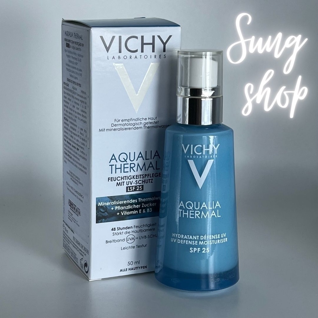 Kem dưỡng ẩm Vichy Aqualia Thermal giúp da sáng mịn cấp nước và khoáng chất