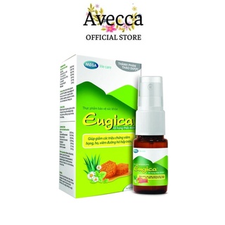 Xịt Họng Thảo Dược Giúp Giảm Ho, Đau Họng Eugica 10ml