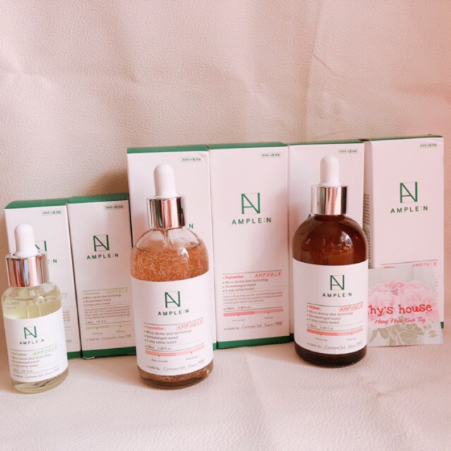 Serum Ample N 100ml ( vàng, nâu)