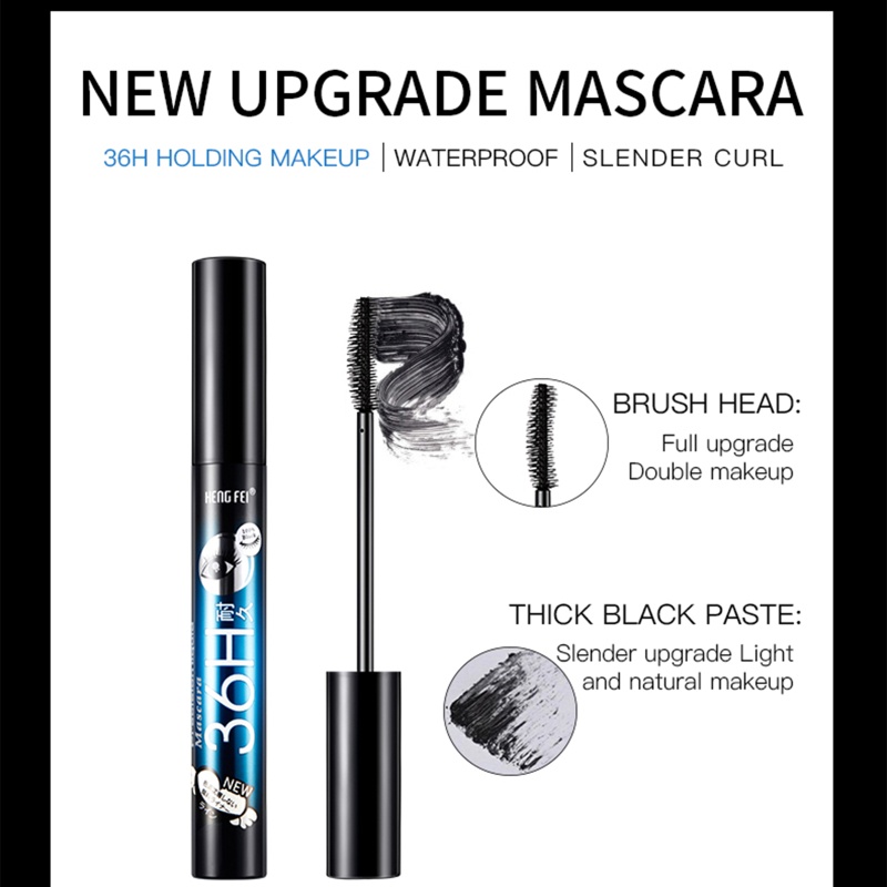 Mascara YOUYO Sợi Tơ 4D Màu Đen Chống Thấm Nước Chuốt Dày Mi