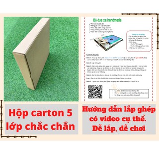 (Tuyển Sỉ - Trực Tiếp Xưởng Sản Xuất) Bộ Đồ Chơi Đua Xe Handmade Bằng Gỗ (Đường Đua Siêu Tốc)