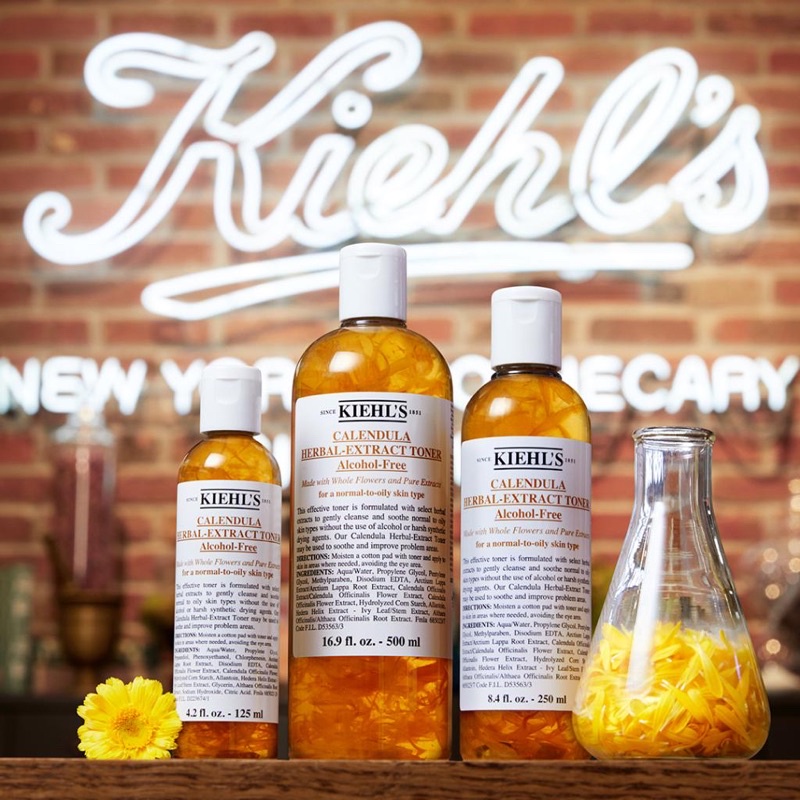Toner hoa cúc Kiehl's - Kiehls Calendula Herbal Extract Alcohol-Free Toner