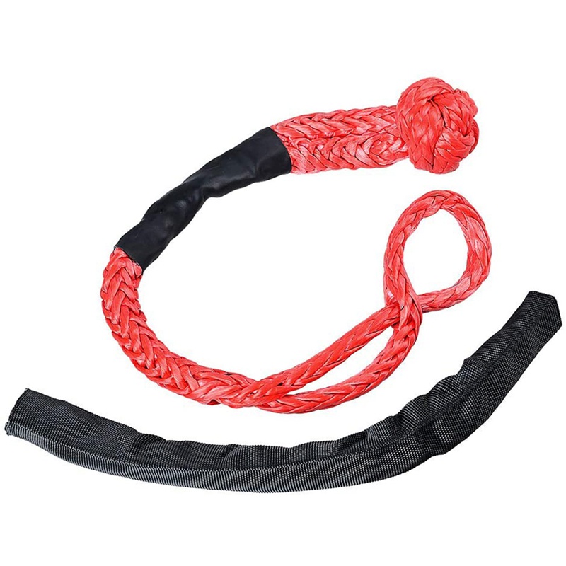 Dây Tời Phục Hồi 1 / 2 Inch Bằng Sợi Tổng Hợp + Vòng Chốt Cho Xe Hơi / Tàu Thuyền ATV UTV SUV 4X4