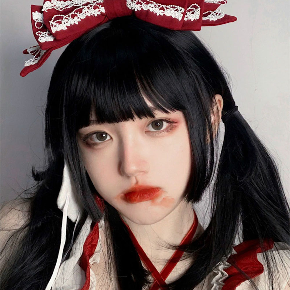 Tóc Mái Giả Chịu Được Nhiệt Độ Cao 3d Xinh Xắn Cho Phụ Nữ