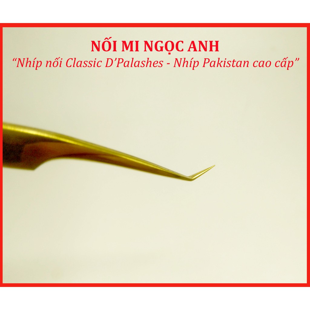 Nhíp L45,  nhíp D'Palashes cao cấp, dùng tách, nối classic, gắp mi