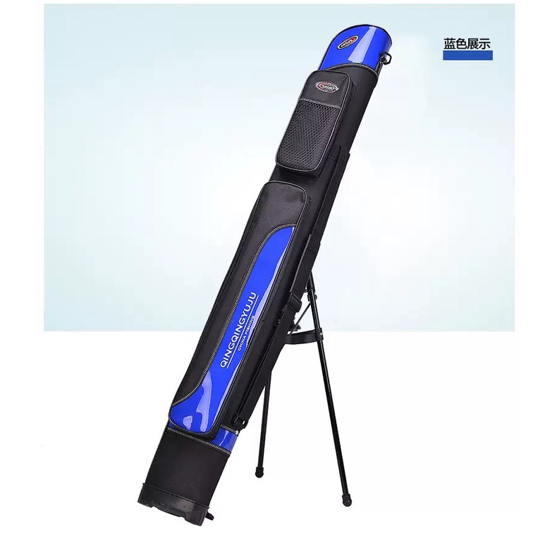 Bao đựng cần 2 ngăn có chân chống dài 1m25 có 2 màu
