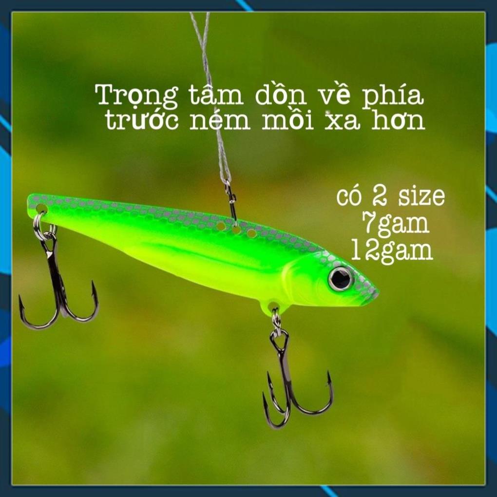 [Chất Lượng] Mồi Lure_ Mồi Câu Lure Cá Sắt VIB Lazer _Mồi Câu Cá Lóc_ Lure _23