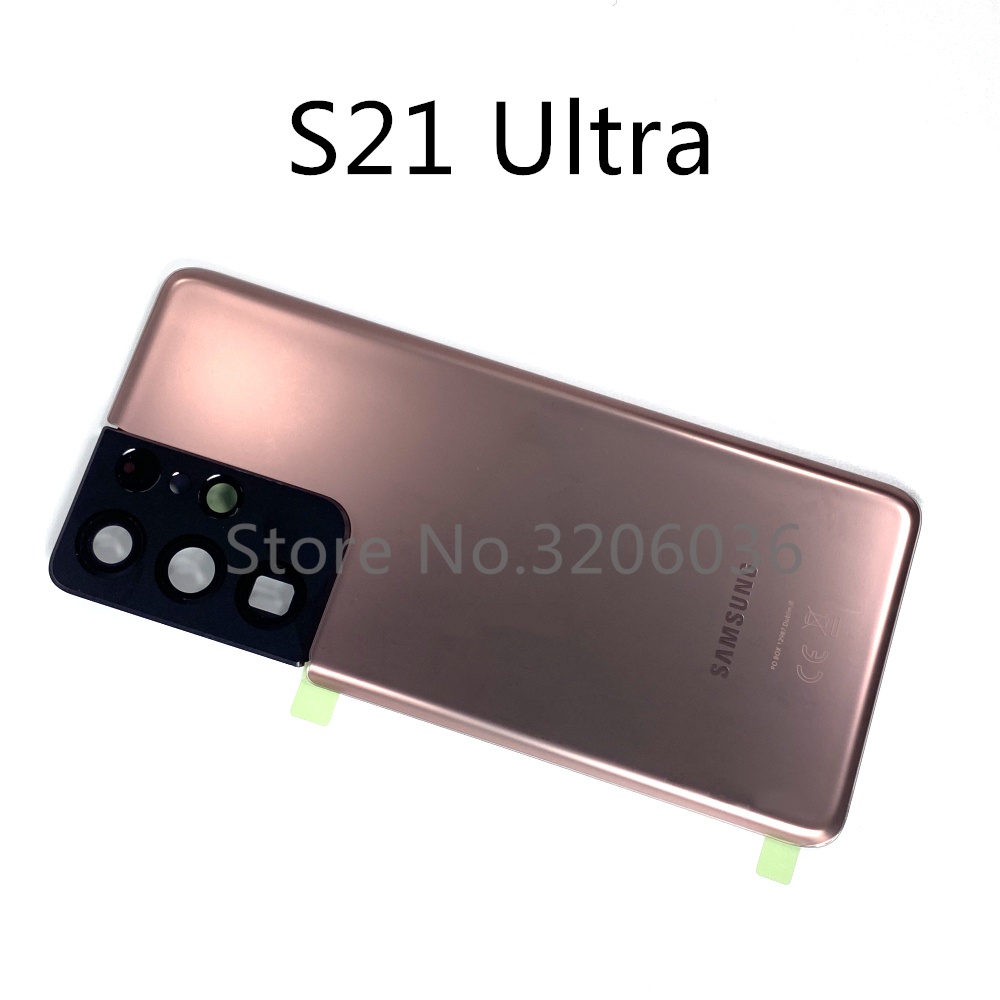 Mặt Lưng Nắp Đậy Pin + Dụng Cụ Thay Thế Chuyên Dụng Cho Samsung Galaxy S21 Ultra G998 G998F G998F / DS G998B 5G