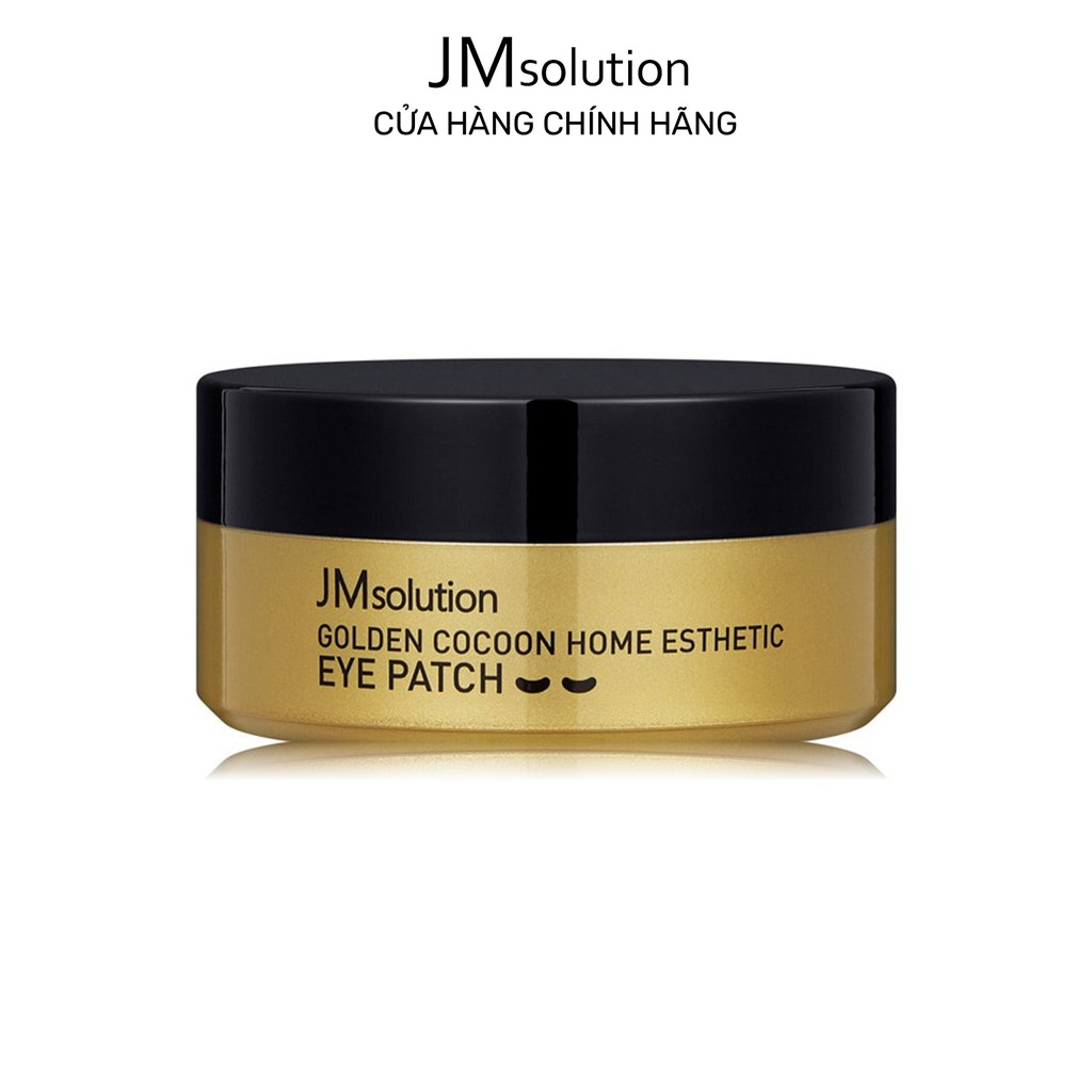 Mặt nạ đắp mắt Jmsolution Golden Cocoon Home Esthetic Eye Patch kén tằm vàng 90g