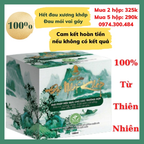 Đệ Nhất Khớp - Xoa Bóp Khỏi Đau Mỏi Vai Gáy, Đau Khớp, Đau Cơ