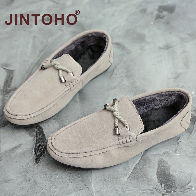 Giày Lười Da Lộn Thời Trang Cho Nam 2022