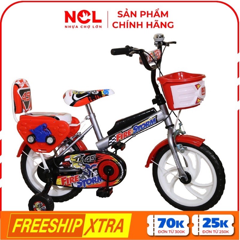 xe đạp 12 inch, 14inch mẫu K90 Nhựa chợ lớn