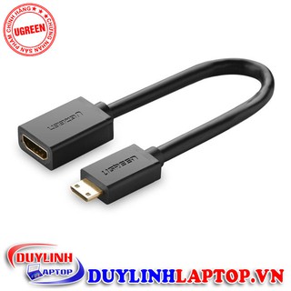 Đầu chuyển đổi Mini HDMI to HDMI âm cao cấp chính hãng UGREEN 20137 - Đầu chuyển Mini HDMI to HDMI chất lượng cao