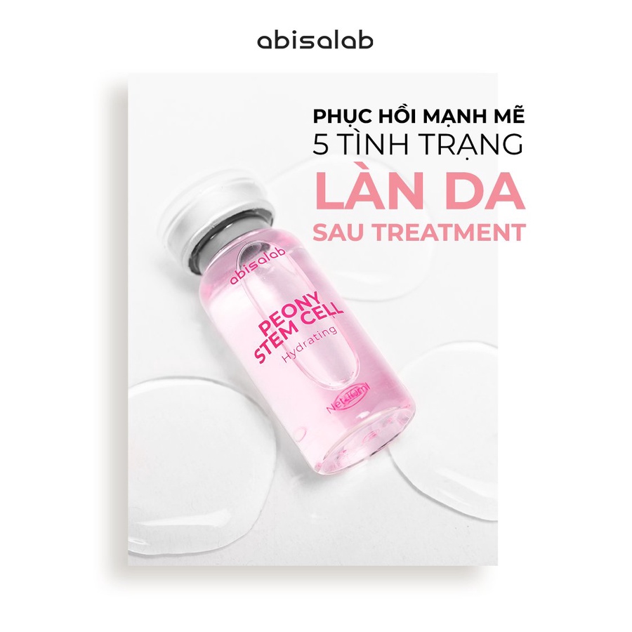 Tinh chất Tế bào gốc Mẫu đơn Abisalab Hydrating Peony Stemcell 10ml