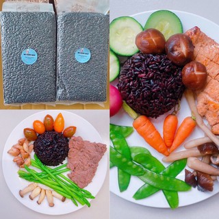 Gạo lứt đen siêu dẻo cho người ăn kiêng, tiểu đường (1kg)