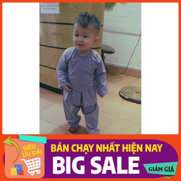👼👼👼Bộ đi chùa cho bé nam nữ đáng yêu- bộ đi chùa trẻ em mẫu vạc hò lam truyền thống đủ size số