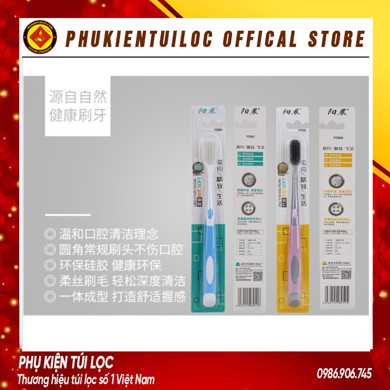 Bàn chải đánh răng siêu mềm, mượt- Phukientuiloc