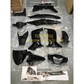 Dàn áo revo 110 đen đỏ đen