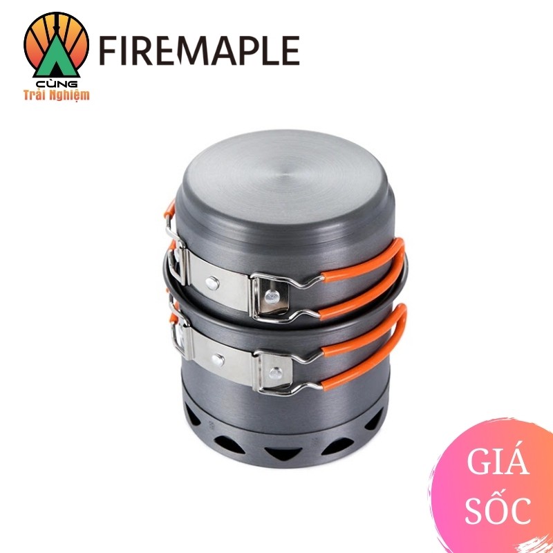 [CHÍNH HÃNG] Combo Nồi Nấu Ăn 2 Trong 1 Fire Maple FMC-217 Nhỏ Gọn Tiện Lợi Chuyên Dụng Cho Du Lịch, Dã Ngoại Cắm Trại