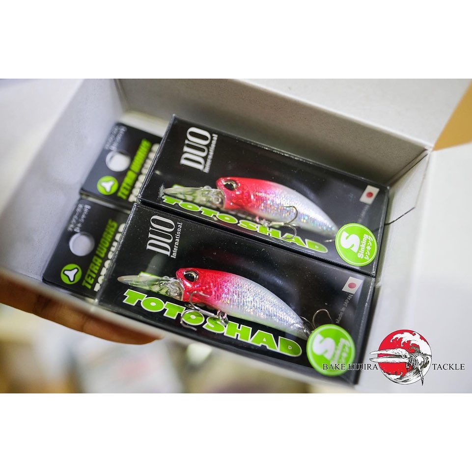 MỒI GIẢ CÂU CÁ CHÍNH HÃNG DUO TETRA WORKS TOTOSHAD 48S Length: 48mm Weight: 4.5g Type: Sinking
