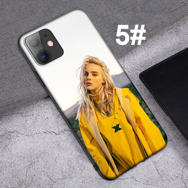 iPhone XR X Xs Max 7 8 6s 6 Plus 7+ 8+ 5 5s SE 2020 Casing Soft Case 10SF Billie Eilish Singer mobile phone case