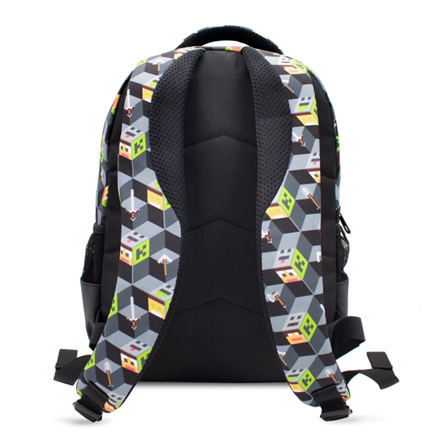 Ba Lô Zipit Cho Bé CLEVER HIPPO - Game Land Đen BG9203/BLACK