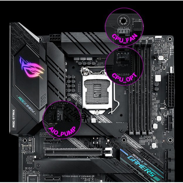 Bo Mạch Chủ ASUS ROG STRIX B460-F GAMING- Hàng Chính Hãng