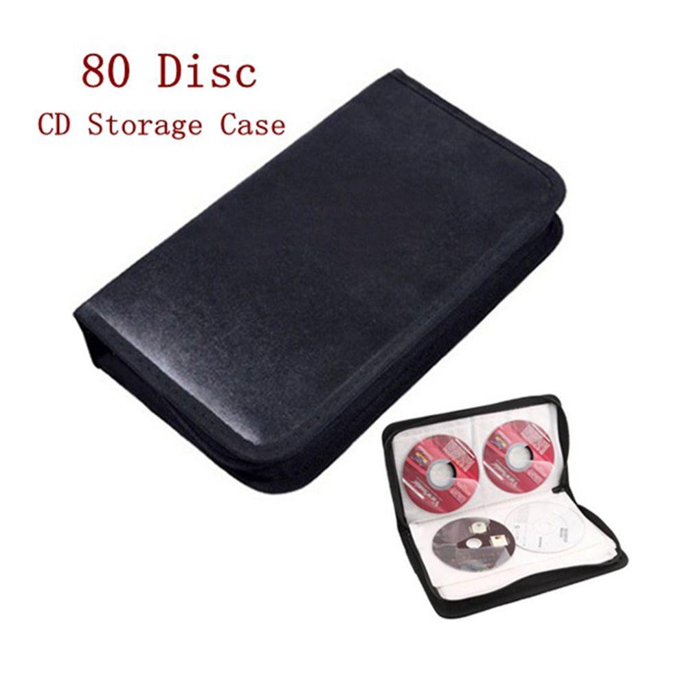 Túi Da PU Đựng Đĩa Cd80 Tiện Lợi