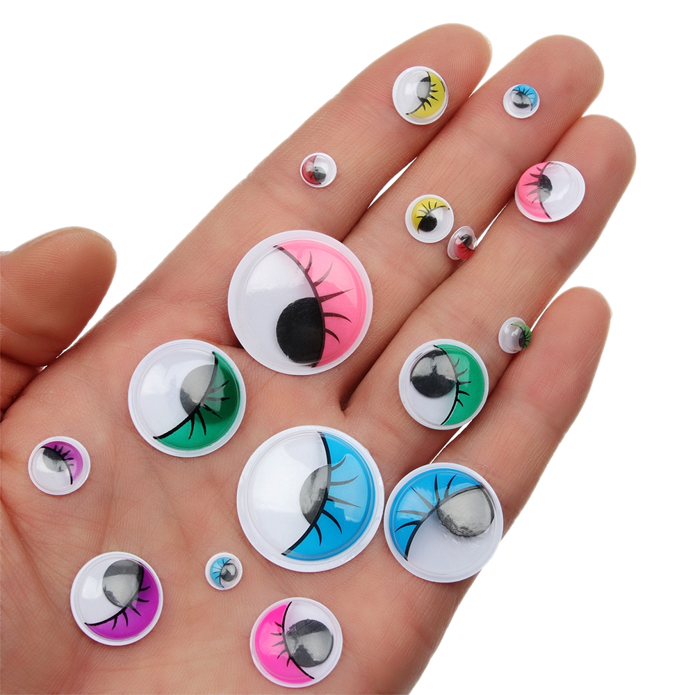 Set 100 Mắt Thú Bông Bằng Nhựa Cho Bé