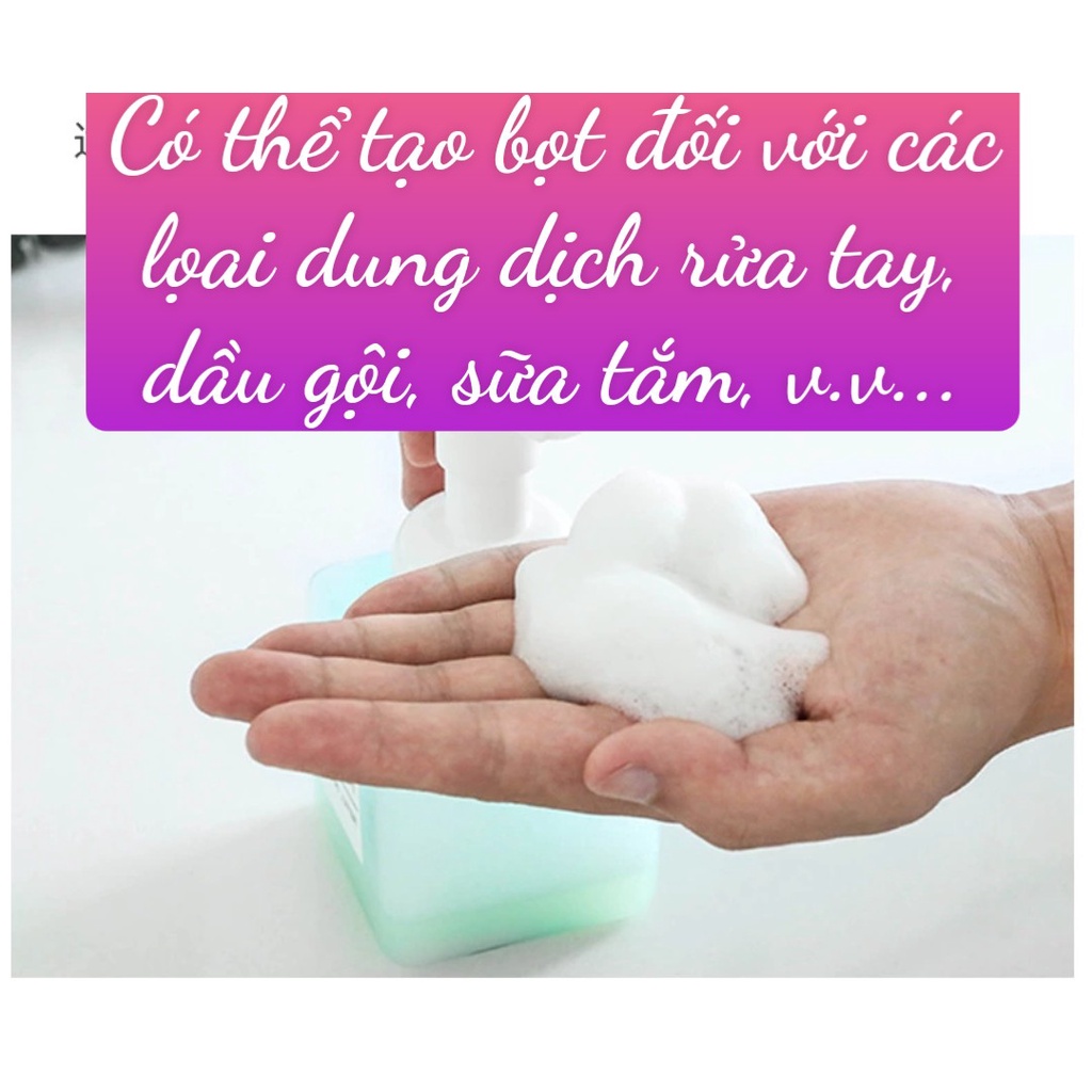 100ml - CHAI/ BÌNH TẠO BỌT Xà Phòng Dung Tích 100ML Tiện Dụng