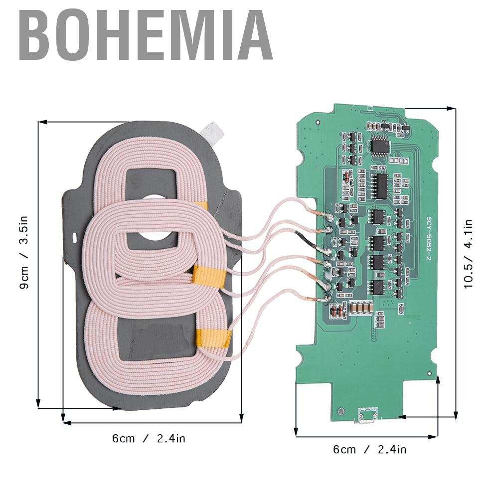 Bảng Mạch Phát Tín Hiệu 3 Cuộn Dây Bohemian 5v 2a