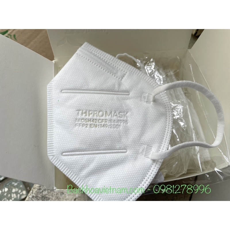 Khẩu trang kháng khuẩn có van 1 hộp 20 cái TH promask | TH promask | KN95 | TH promask hàng chuẩn công ty | dễ thở