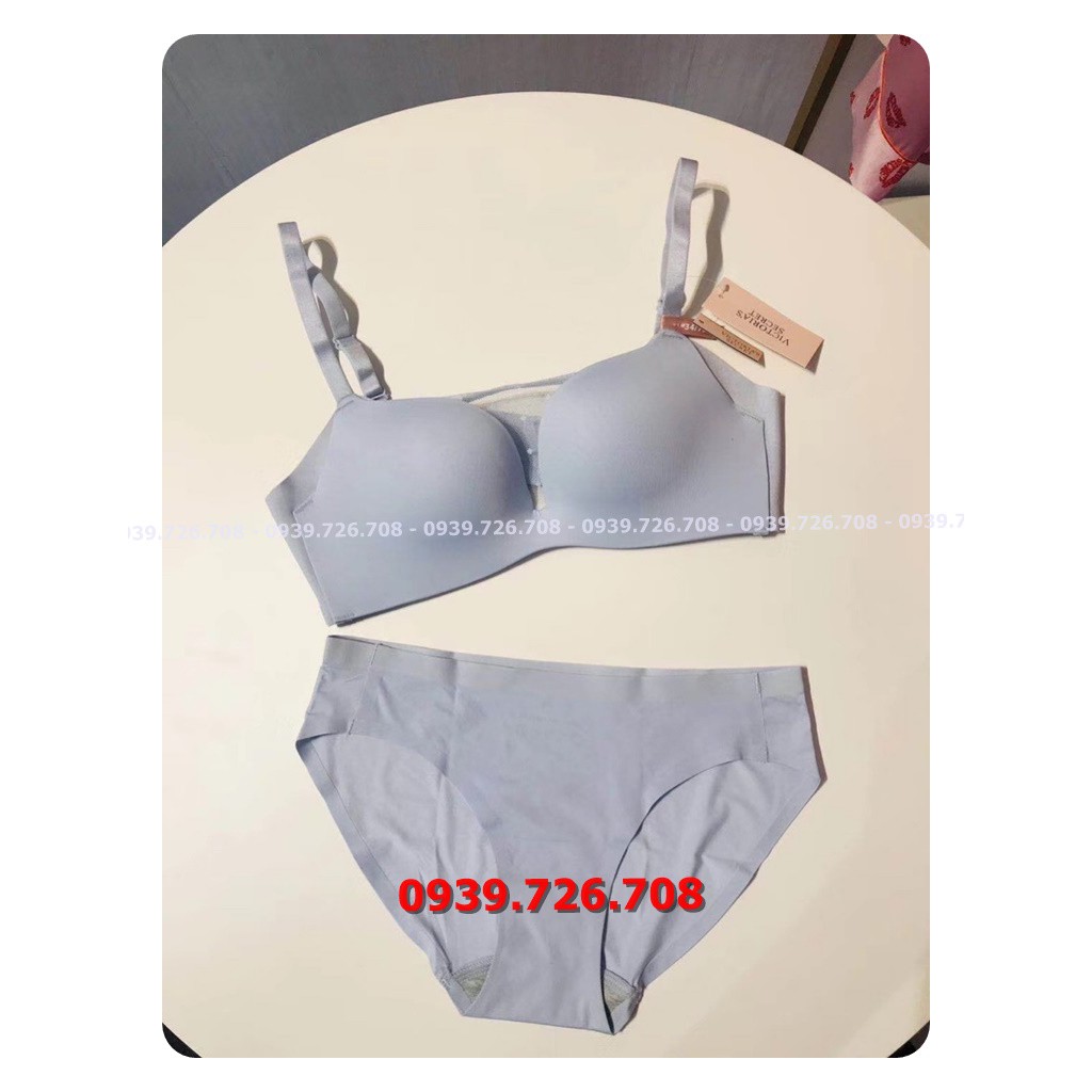 Bộ đồ lót su trơn không gọng mút dày bảng rộng 3 móc