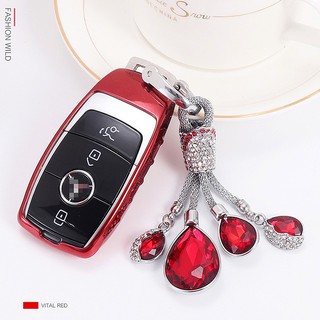 Vỏ chìa khóa điều khiển từ xa cho mercedes benz new e class e200 e260 e300 e320