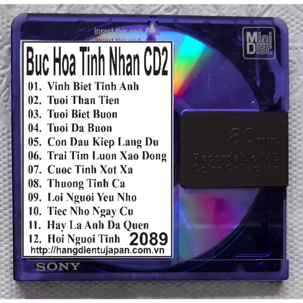 BỘ 3 MD CA SĨ NGỌC LAN ( 2088 - 2091 )