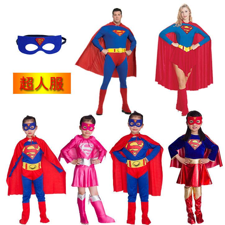Trang Phục Hóa Trang Superman Nhân Dịp Halloween Cho Bé