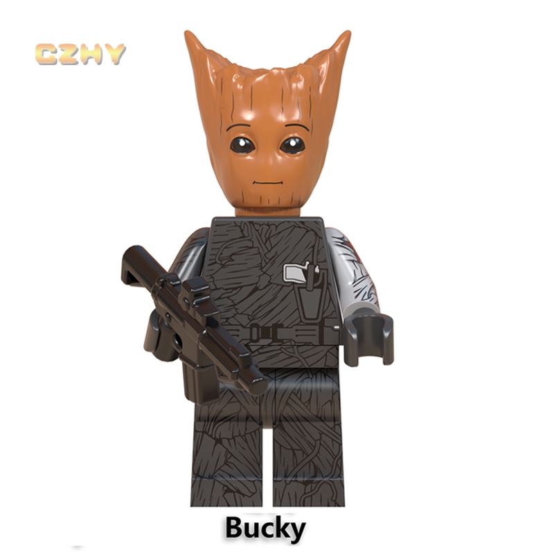 Mô Hình Đồ Chơi Lắp Ráp Siêu Anh Hùng Groot Mini WM6070