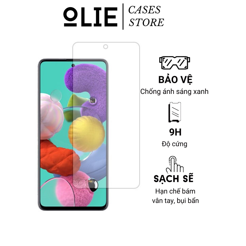 Cường lực chống anh sáng xanh A51 A71 M51 M33 M53