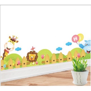 Decal chân tường cho bé Say Hi