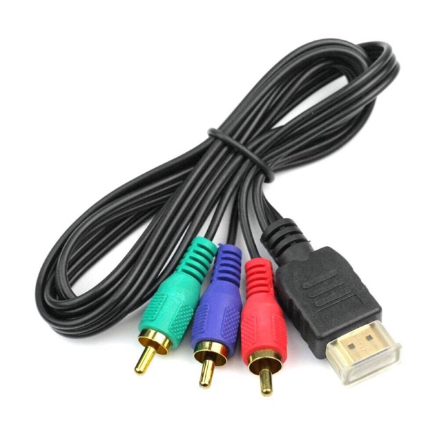 Cáp chuyển đổi HDMI sang 3 cổng RCA Audio Video AV