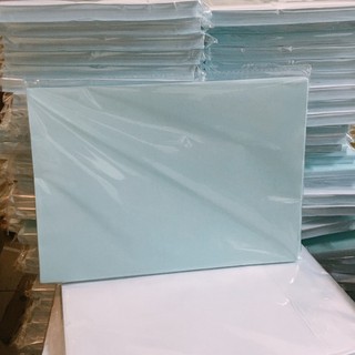 Giấy decal a4 đế xanh - 100 tờ